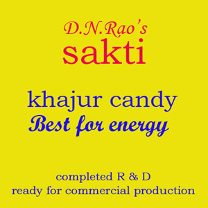 D.N.Rao's sakti Khajur Candy